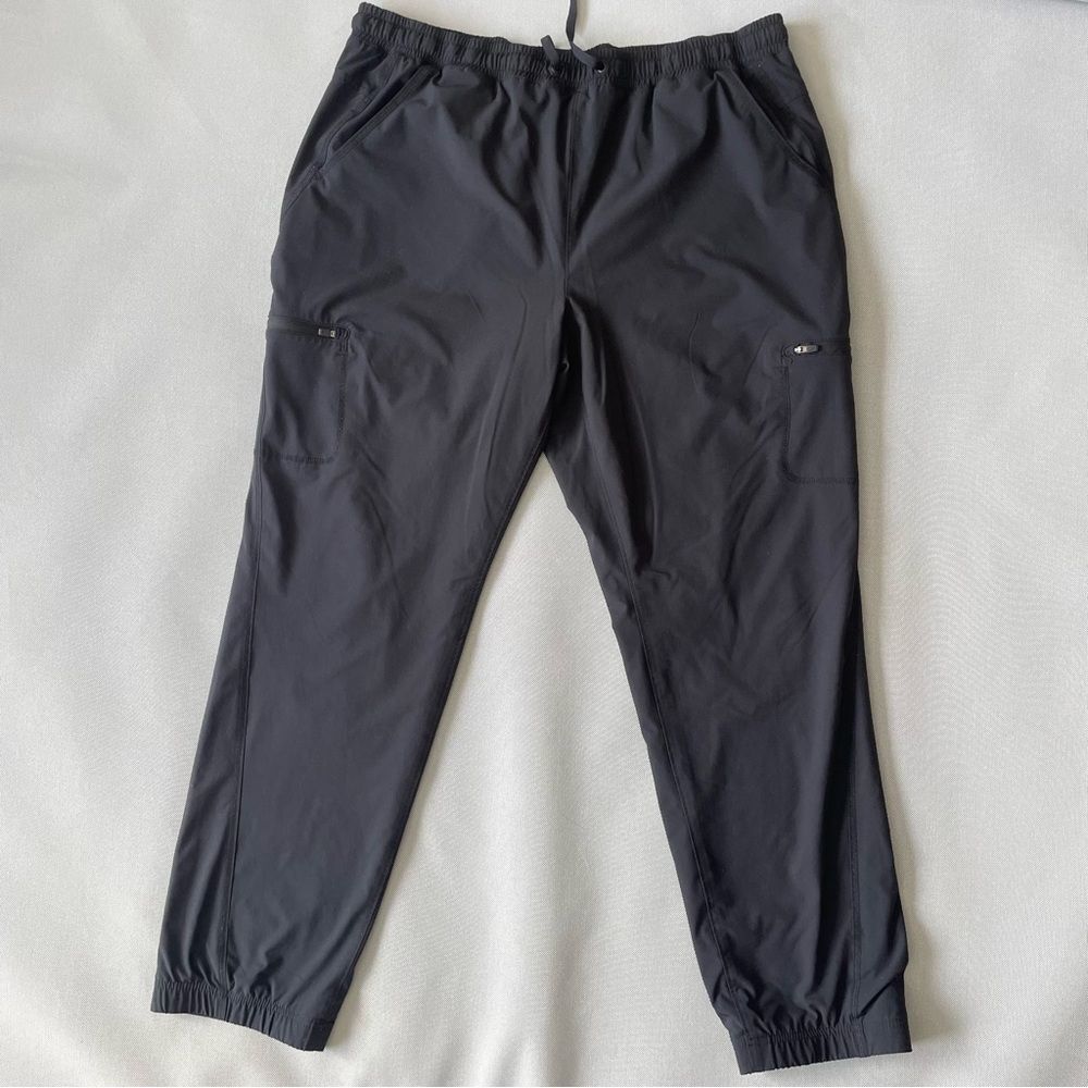 Eddie Bauer Black Fleece Lined Tech Pants EUC Women’s Size 16